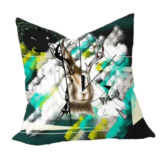 Shades Of Green Jackelope Luxury Scatter By Nathan Pieterse