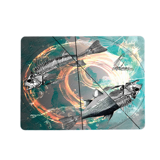 Pisces Fish Zodiac Mouse Pad By Nathan Pieterse
