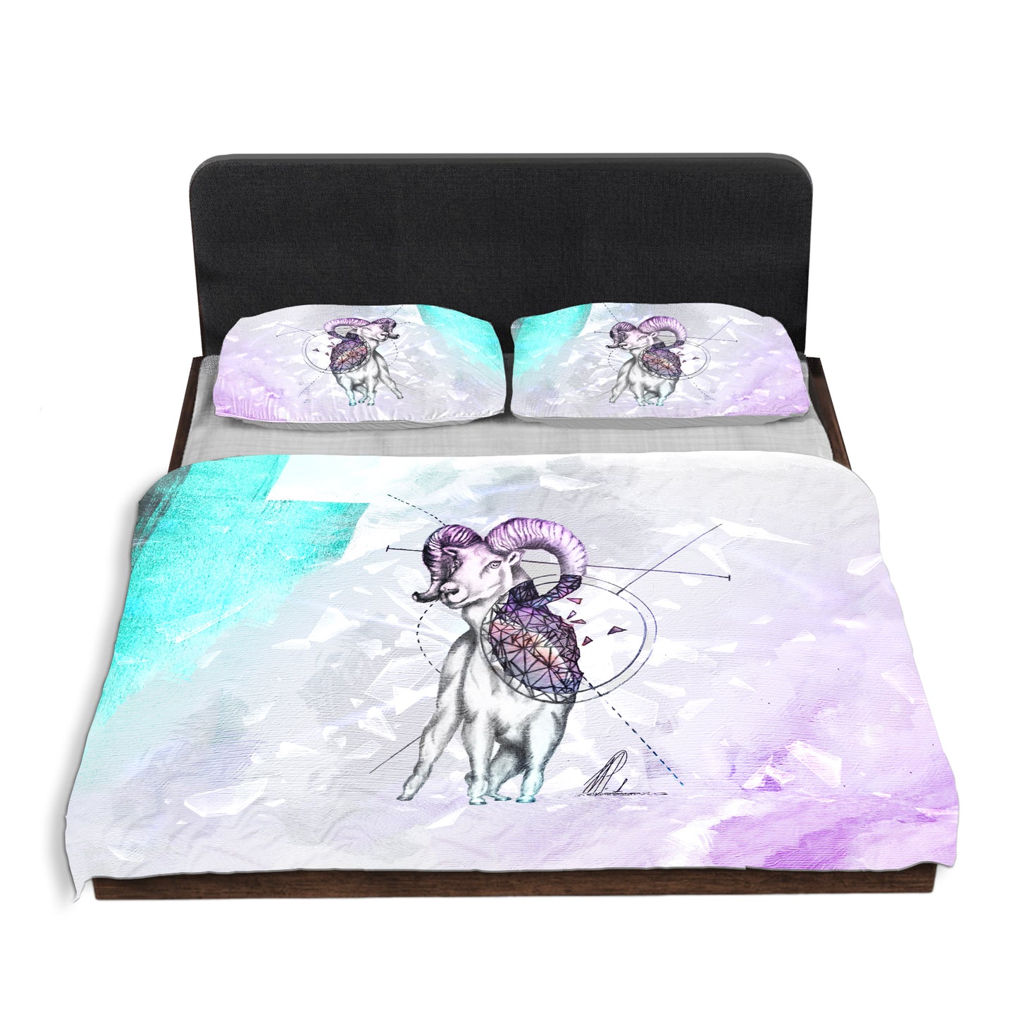 Rambunctious Aries Duvet Cover Set By Nathan Pieterse