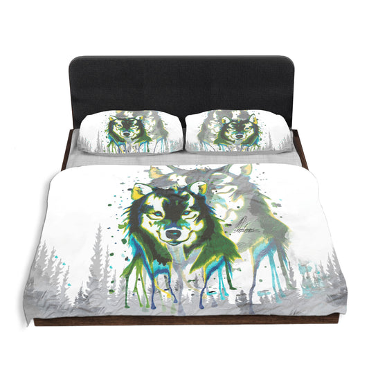 Howler By Nathan Pieterse Duvet Cover Set
