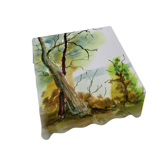 Beautiful Barren Tree By Wikus Hattingh Square Tablecloth