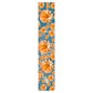 Orange Floral Pattern Table Runner By Mark van Vuuren