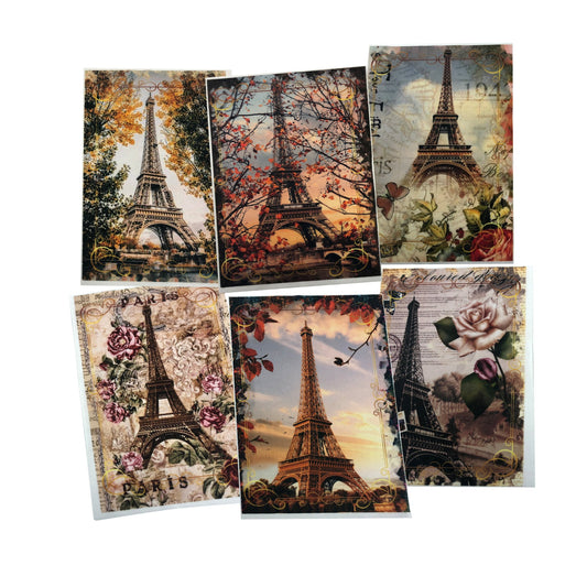 Paris Decoupage A4 or A5