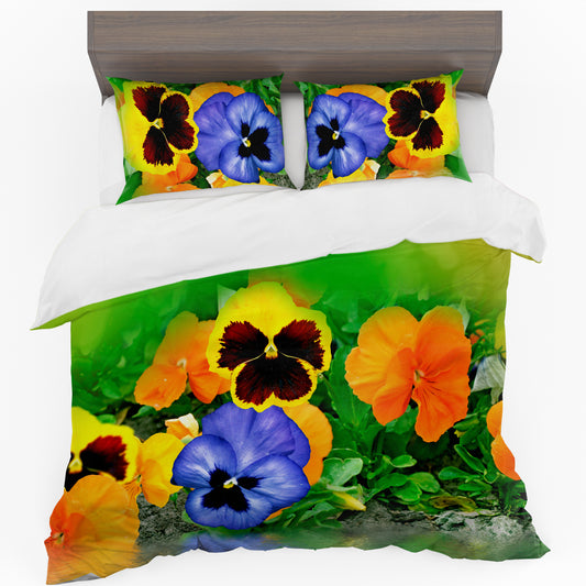 Pansies Duvet Cover Set