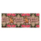 Pink Flowers Pearl Lady Decoupage Drum Cover