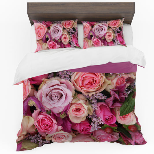 Mixed Roses Duvet Cover Set