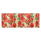 Red Flowers Decoupage Drum Cover