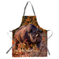 Rhino Medium Length Apron by Delene Lambert
