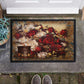 Steam Punk Hat Door Mat