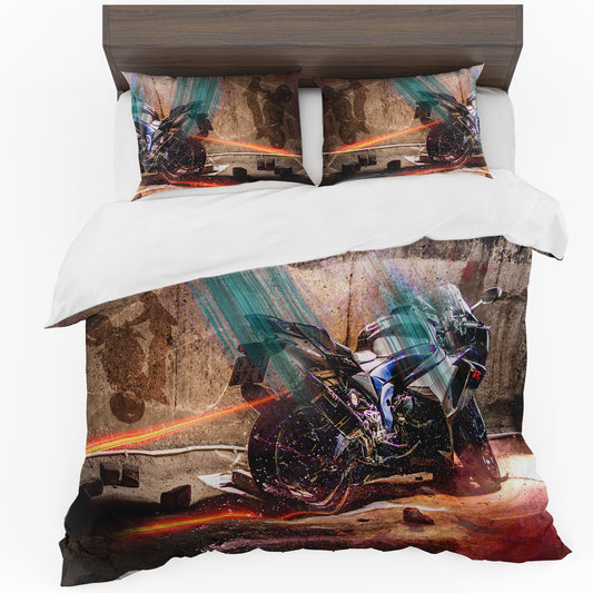 Super Bike Duvet Cover Set