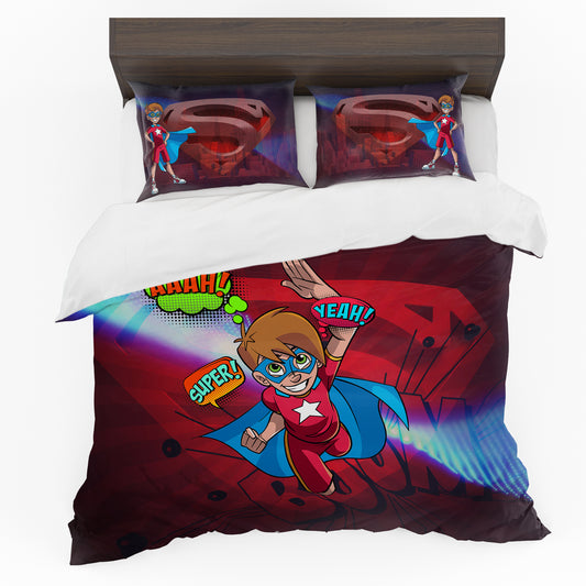 Superheroes Duvet Cover Set