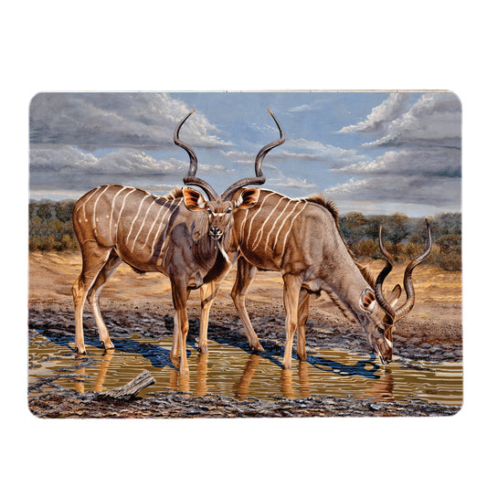 Twist in Time Mouse Pad by Delene Lambert