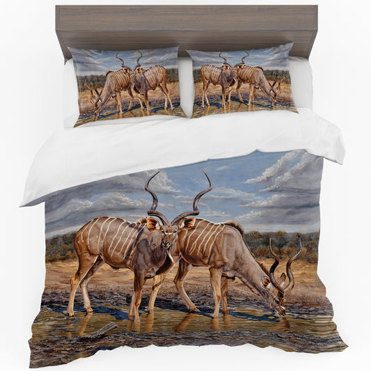 Twist in Time by Delene Lambert Duvet Cover Set