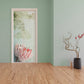 Decoupage Transfers - Vintage Pink Protea - Door