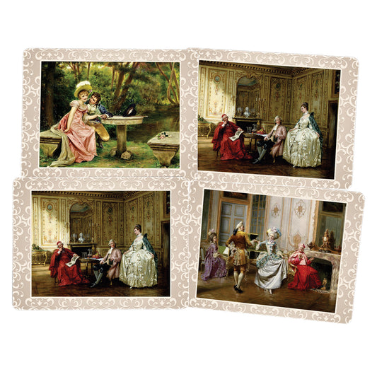 Vintage Victorian Paintings Placemats