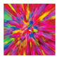 Warping Colours Square Tablecloth