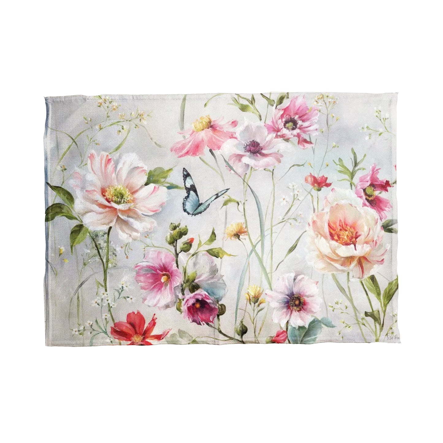 Water Painted Butterflies Tea Towels