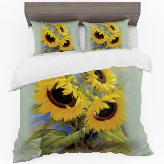 Sunflower Trio Duvet Cover Set