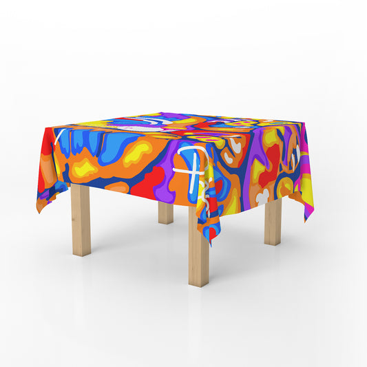 Cinnabon Square Tablecloth By Picatso