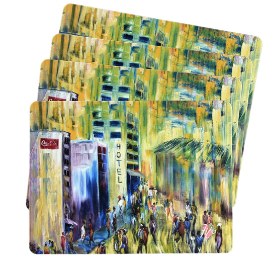 African City Streets Placemats by Fifo