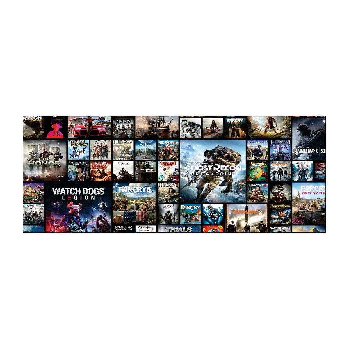 Collection of Games Large Desk Pad