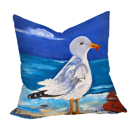 Eating Seagull Luxury Scatter By Yolande Smith