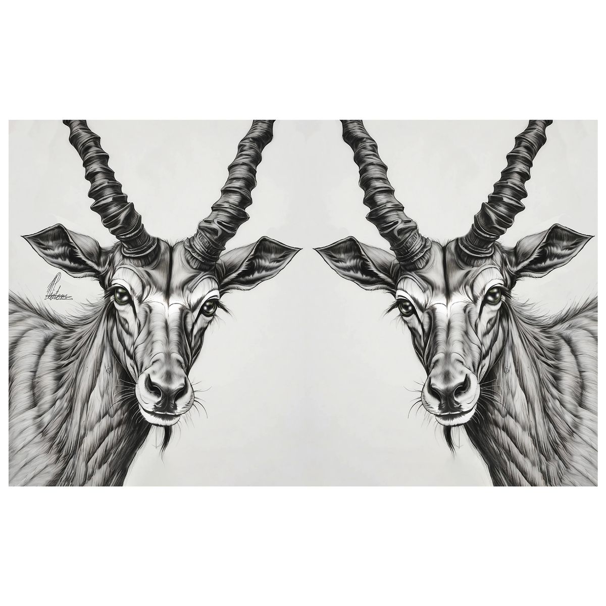 Kudu By Nathan Pieterse Rectangle Tablecloth