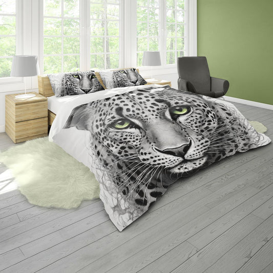 Unravelling Leopard By Nathan Pieterse Duvet Cover Set