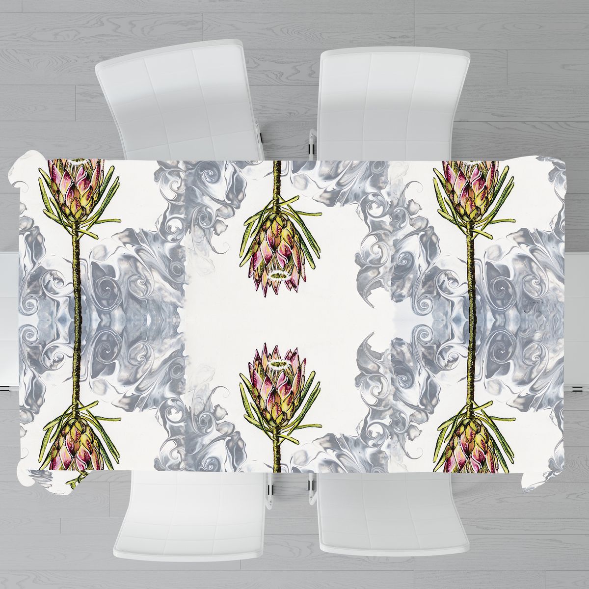 Proteas By Cherylin Louw Rectangle Tablecloth