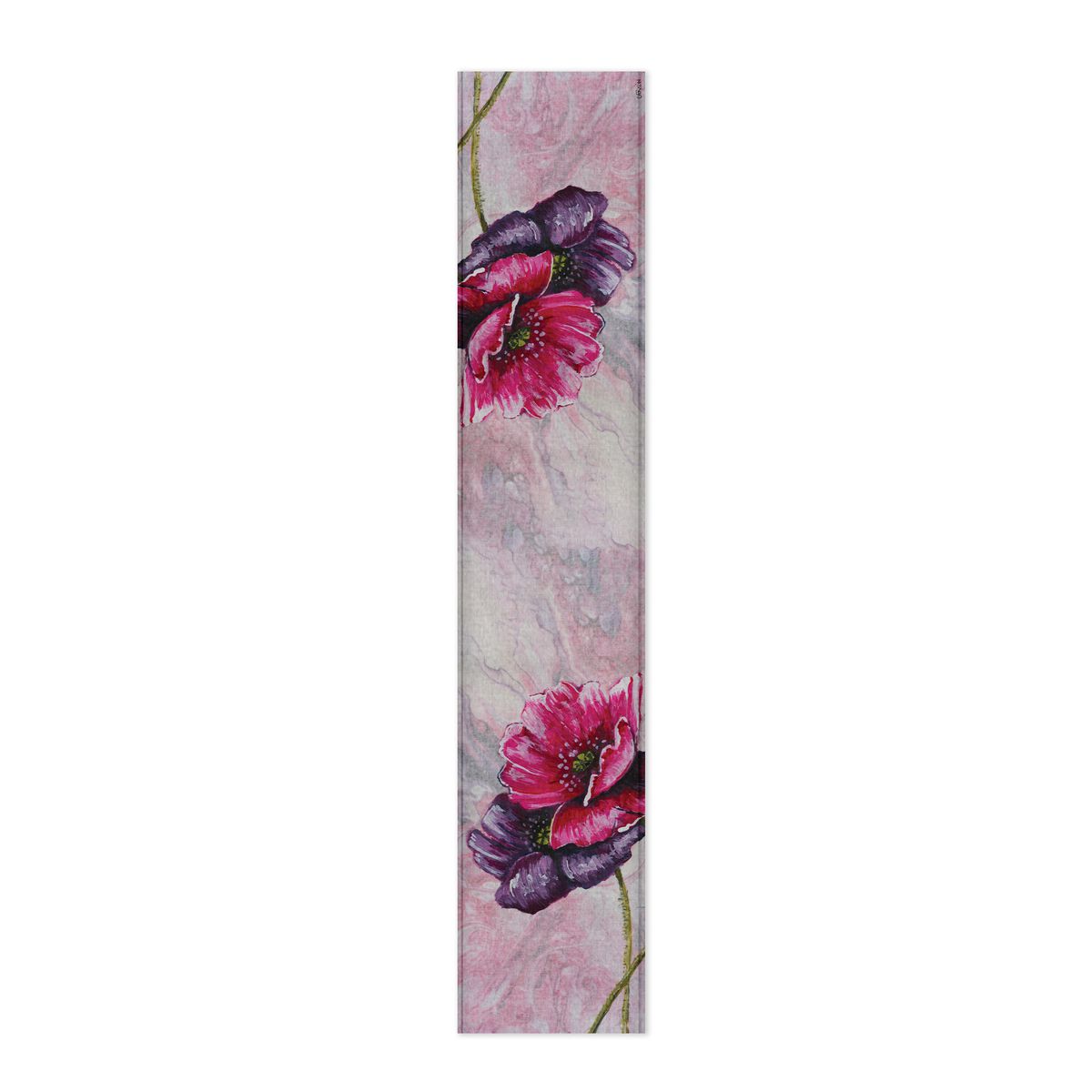 Double Poppies By Cherylin Louw Table Runner