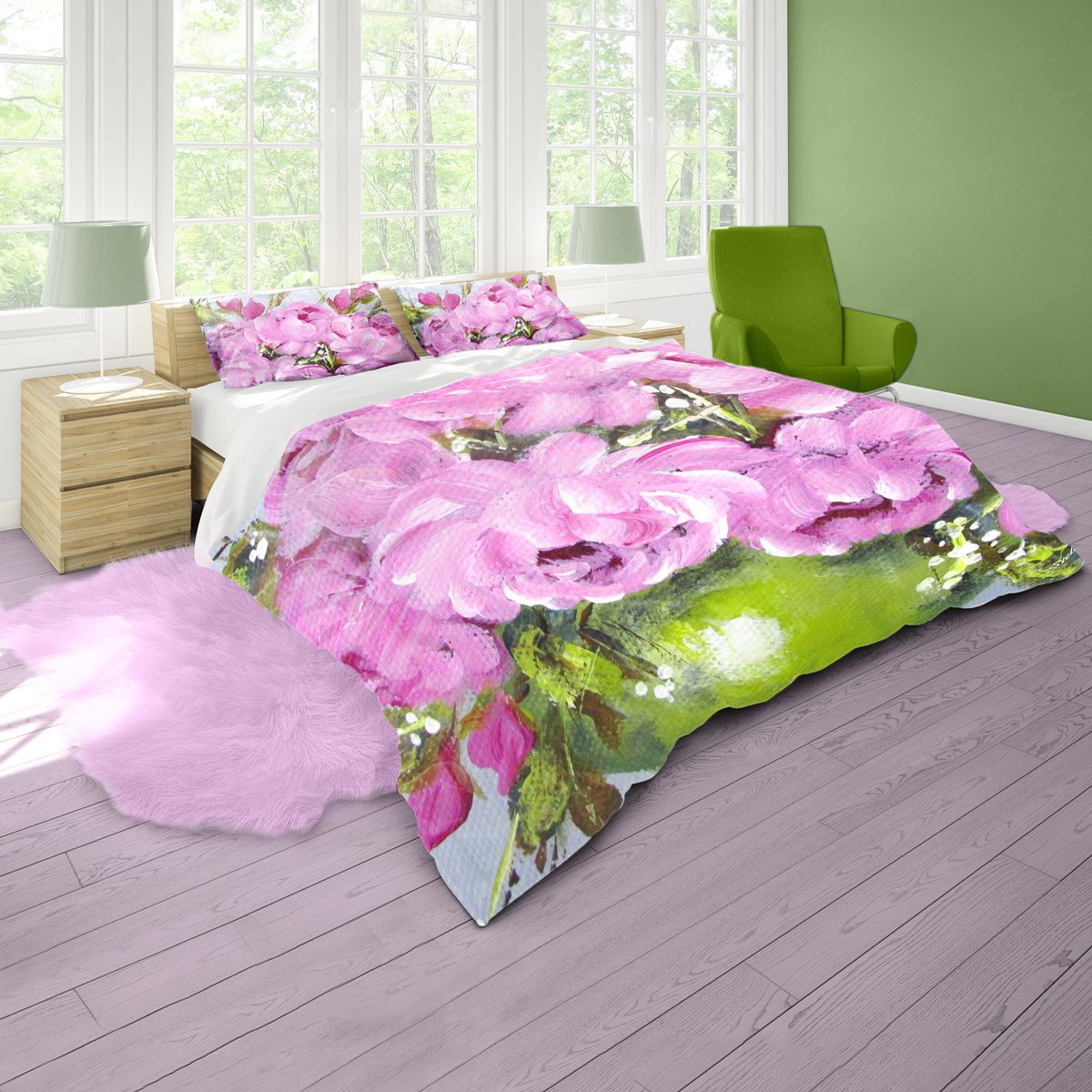 Lime Pot By Stella Bruwer Duvet Cover Set