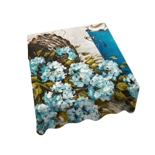 Hydrangeas By Stella Bruwer Square Tablecloth