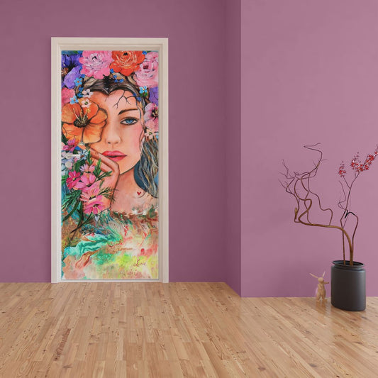 Decoupage - Flower Power By Lanie's Art Door