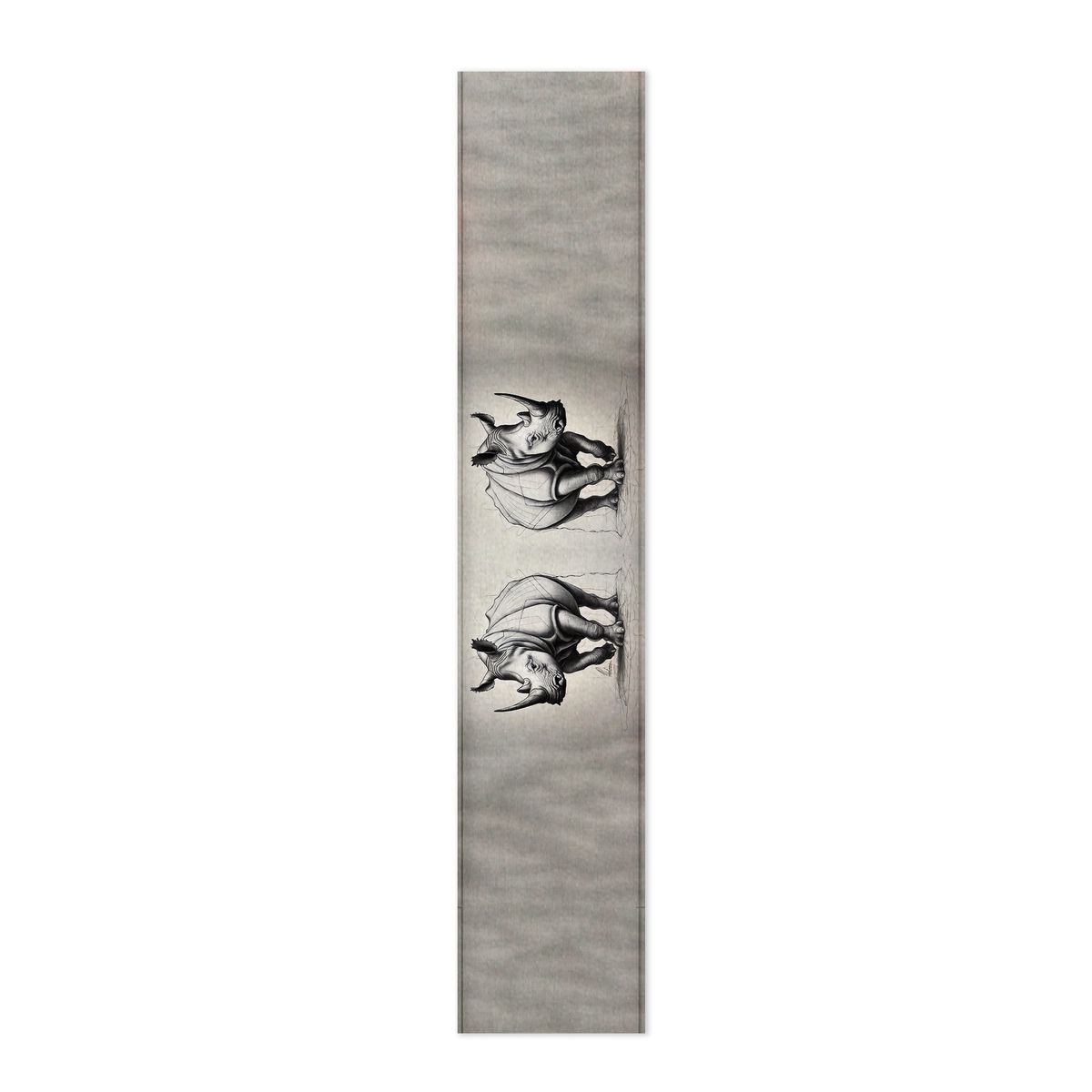 Rhino Unravelling By Nathan Pieterse Table Runner