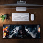 Battle Torn Warrior Large Desk Pad