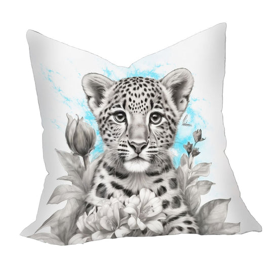 Blue Baby Leopard Luxury Scatter By Nathan Pieterse