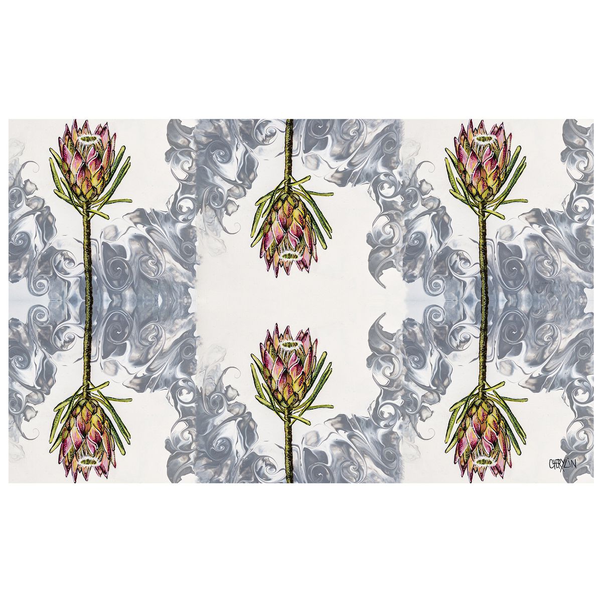 Proteas By Cherylin Louw Rectangle Tablecloth