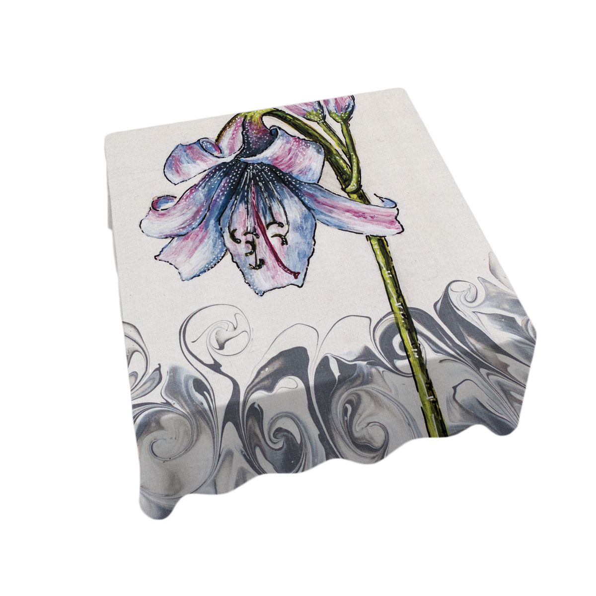 River Lily By Cherylin Louw Square Tablecloth