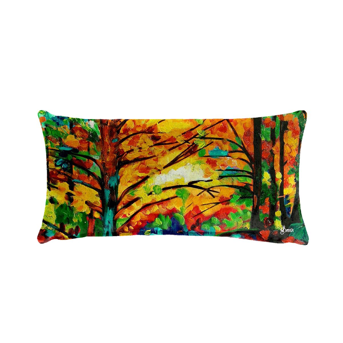 Trees By Yolande Smith Oblong Luxury Scatter