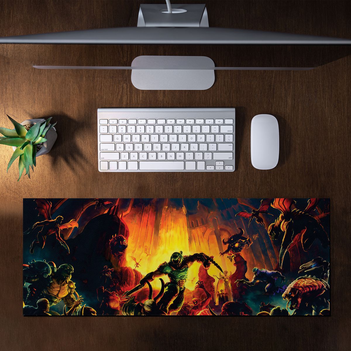 Doom Large Desk Pad – Print with Passion Decor
