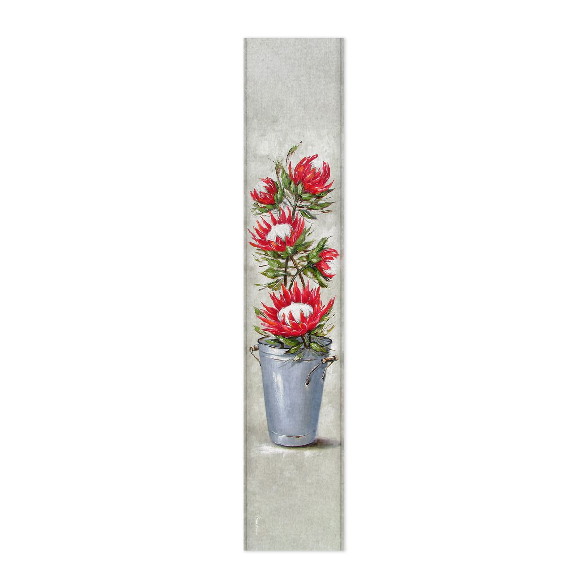 Protea Tower By Stella Bruwer Table Runner