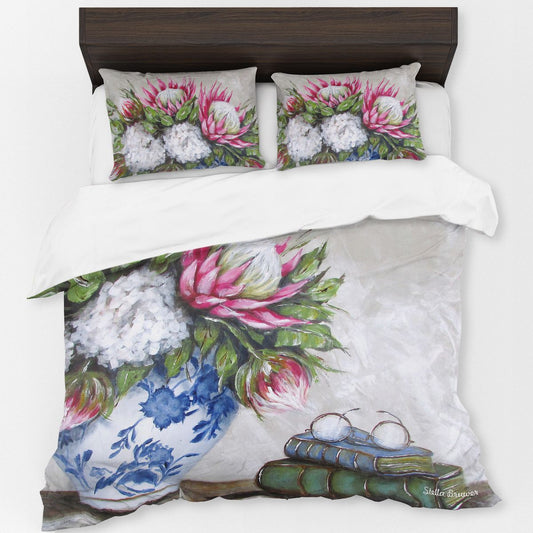 Reading Glasses By Stella Bruwer Duvet Cover Set